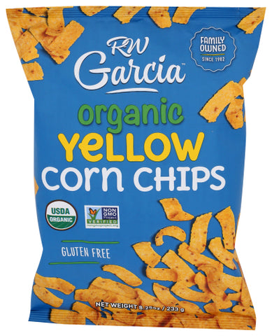 Chip Yellow Corn Org - 8.25OZ (case of 12)