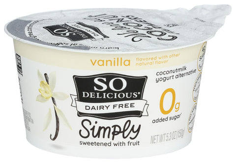 Yogurt Added Sgr Vanilla - 5.3 OZ (Case of 8)