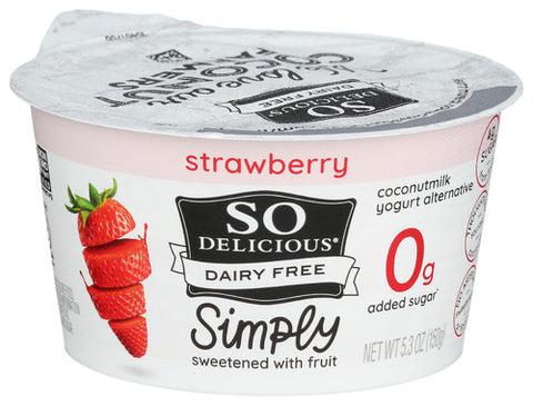 Yogurt Added Sgr Strwbry - 5.3 OZ (Case of 8)