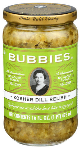 Pickle Relish Dill - 16 OZ (Case of 6)