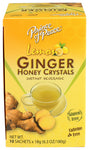 Tea Ginger Hny Lemn Crstl - 10 BG (Case of 6)