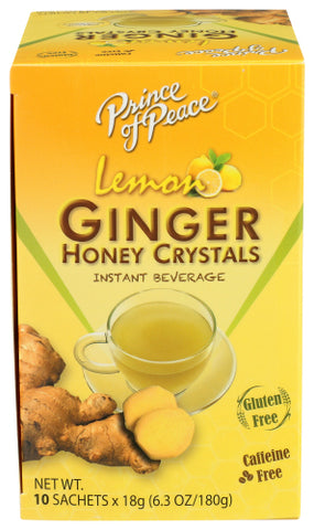 Tea Ginger Hny Lemn Crstl - 10 BG (Case of 6)