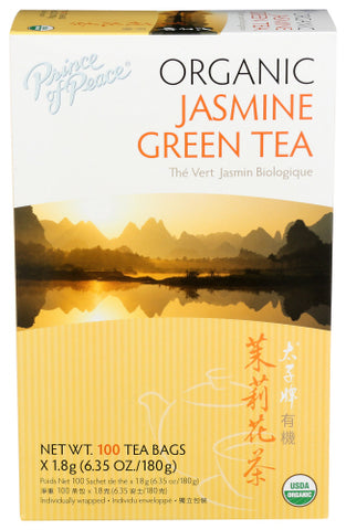 Tea Green Jasmne Org - 100 BG (Case of 6)