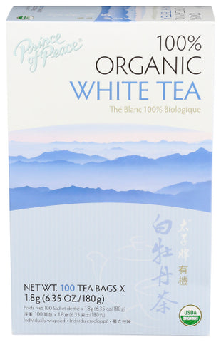 Tea White - 100 BG (Case of 6)