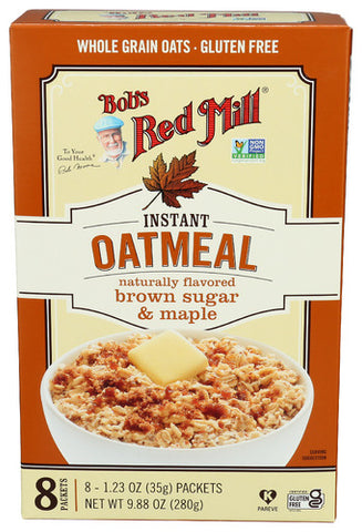 Oatmeal Brn Sug Mpl 8Pkt - 9.87OZ (case of 4)