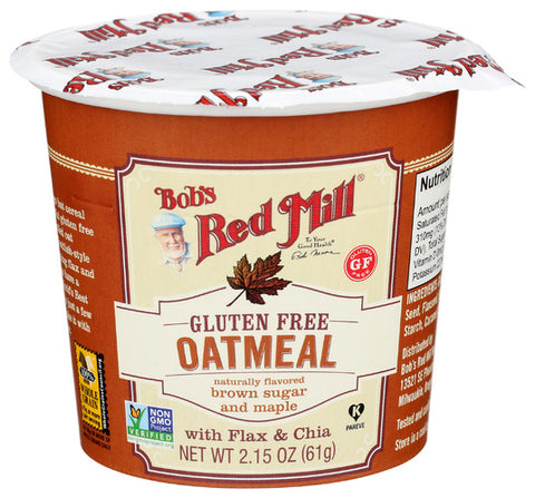 Oatmeal Cup Mpl Brwn Sgr - 2.15OZ (case of 12)