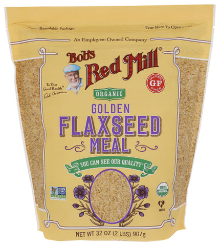 Flaxseed Meal Golden Org - 32OZ (case of 4)