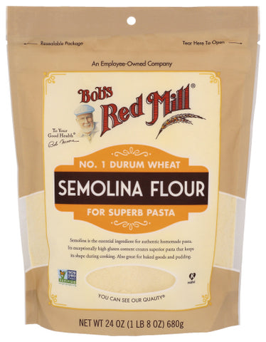 Flour Semolina - 24OZ (case of 4)