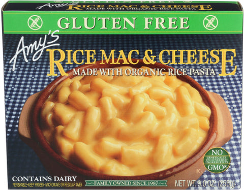 Entree Mac & Chs Rice - 9OZ (case of 12)