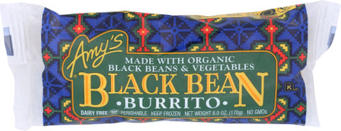 Burrito Blckbn Veg - 6OZ (case of 12)