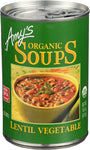 Soup Lentil Vegetable Org - 14.5OZ (case of 12)