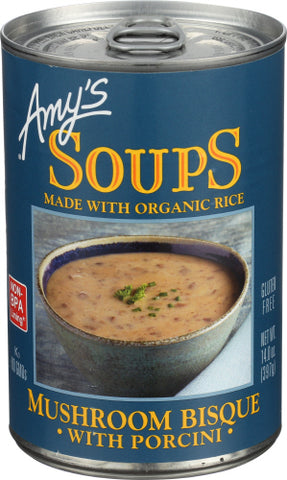 Soup Mshrm Bisque Porci - 14OZ (case of 12)