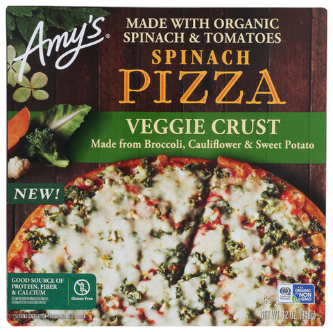 Pizza Spinch Veggie Crust - 10.15 OZ (Case of 8)