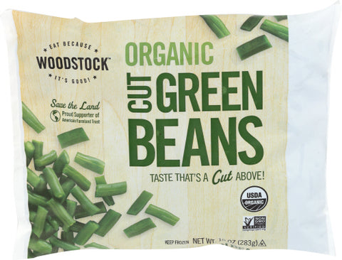 Frzn Grn Bean Cut Org - 10OZ (case of 12)