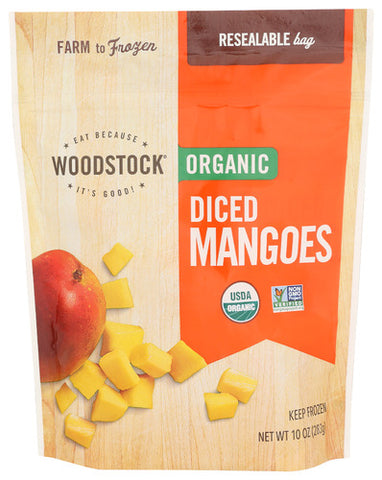 Frozen Fruit Mangoes Org - 10OZ (case of 12)