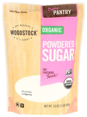 Sugar Powdered Org - 16 OZ (Case of 12)