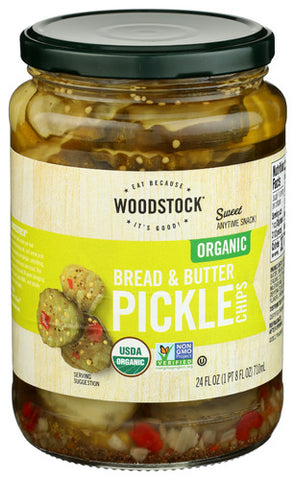 Pickles Swt Brd & Btr Org - 24OZ (case of 6)