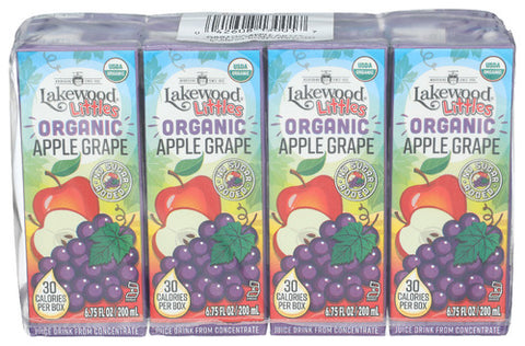 Juice Appl Grape 8Ct Org - 54 FO (Case of 4)