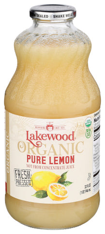 Juice Pur Lemon Org - 32FO (case of 6)