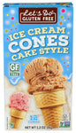 Ice Crm Cone Cake - 1.2 OZ (Case of 12)