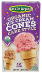 Ice Crm Cone Org - 1.2 OZ (Case of 12)