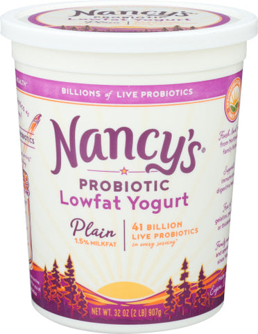 Yogurt Lf Plain - 32 FO (Case of 6)