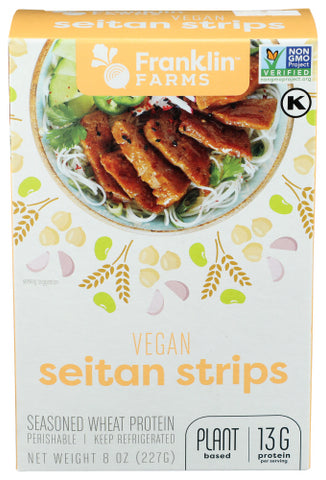 Seitan Strips - 8 OZ (Case of 12)