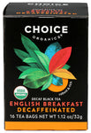 Tea Dcf Engl Brkfst Org - 16BG (case of 6)