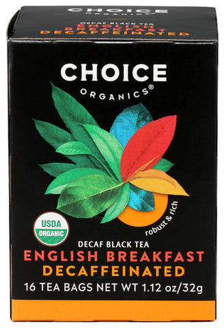 Tea Dcf Engl Brkfst Org - 16BG (case of 6)