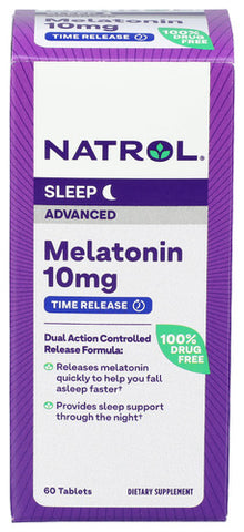 Melatonin Sleep Advn 10Mg - 60TB (case of 1)