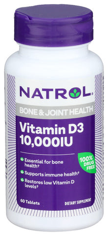 Vitamin D3 10000Iu - 60 TB (Case of 1)