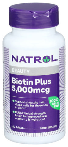 Biotin Plus + Lutein - 60 TB (Case of 1)