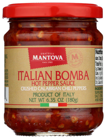 Sauce Hot Ppr Ital Bmba - 6.35 FO (Case of 6)