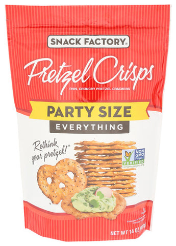 Pretzel Crisp Everything - 14 OZ (Case of 12)