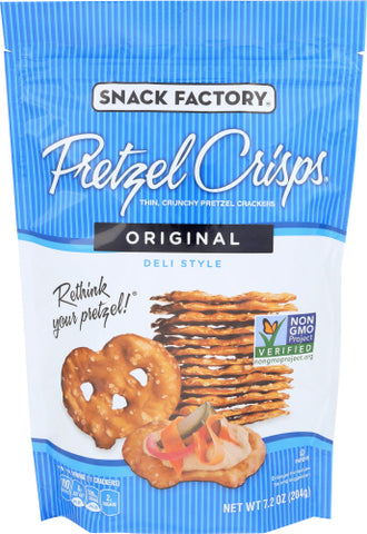 Pretzel Crisp Orginial - 7.2 OZ (Case of 12)