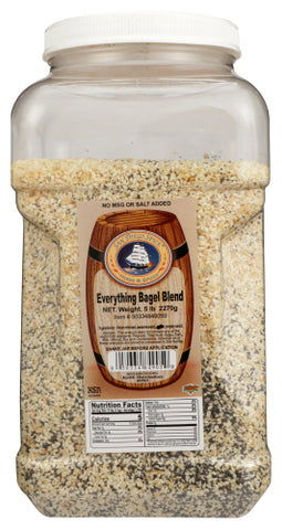 Seasoning  Evrthg Bagel Blend - 5 LB (Case of 1)