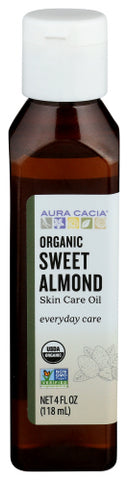 Oil Skincare Swt Almond Org - 4OZ (case of 1)