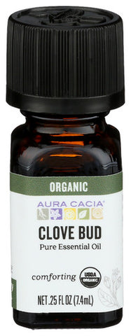 Ess Oil Org Clove Bud - 0.25OZ (case of 1)