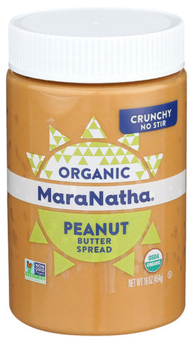 Peanut Bttr Nostir Crnchy Org - 16 OZ (Case of 6)