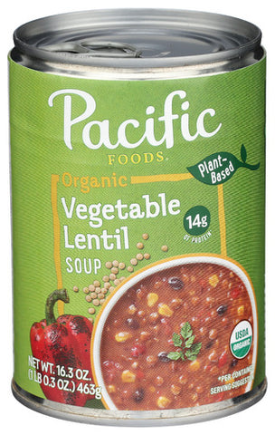 Soup Veg Lentil Org - 16.3OZ (case of 12)