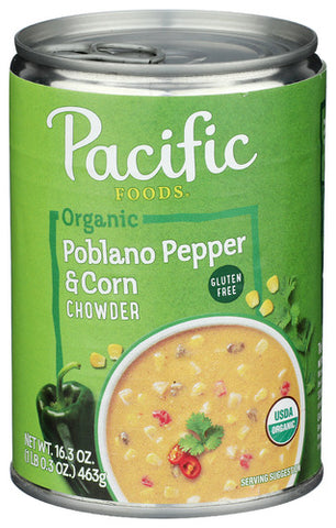 Soup Poblano Corn Chowder - 16.3OZ (case of 12)