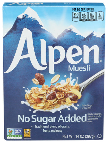 Cereal Muesli No Sgr - 14OZ (case of 6)