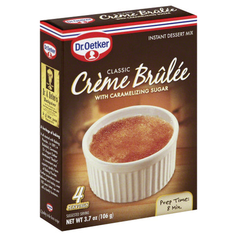 Mix Crm Brulee - 3.7 OZ (Case of 12)