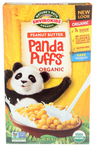 Cereal Kid Panda Puff Org - 10.6 OZ (Case of 12)