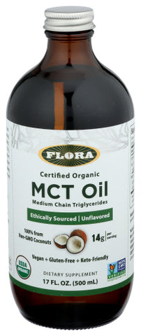 Mct Oil Organic - 17 FO (Case of 1)