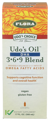 Udos Dha Oil Blend Org - 17 OZ (Case of 1)