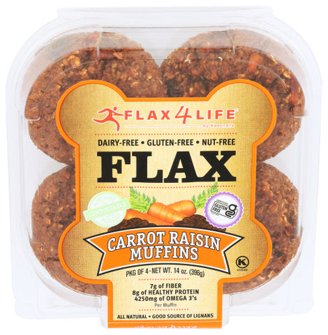 Muffin Fz Carrot&Raisin - 14 OZ (Case of 6)