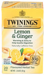 Tea Lemon & Ginger - 20 BG (Case of 6)