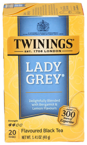 Tea Lady Grey - 20 BG (Case of 6)