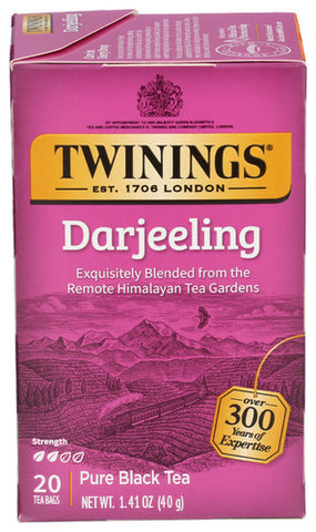 Tea Darjeeling - 20 BG (Case of 6)